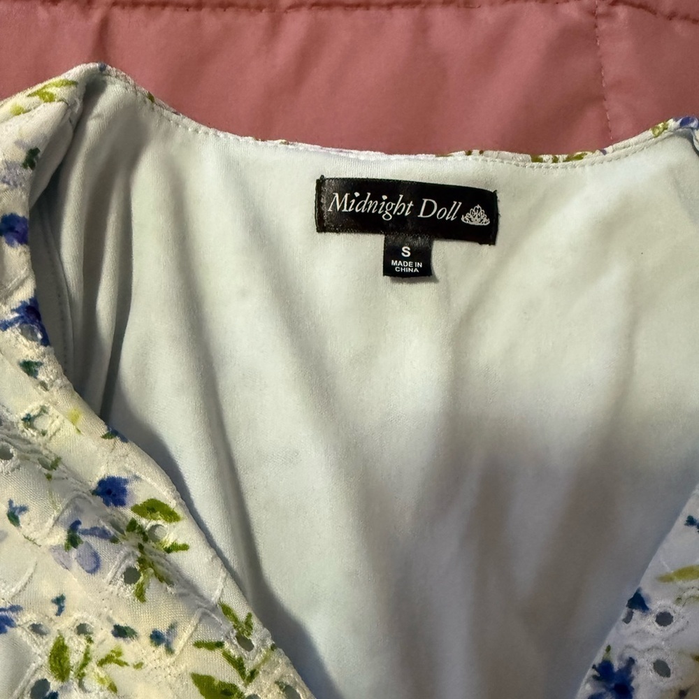 Mandala Vibes Floral Long Sleeve Dress - Picture 2 of 8
